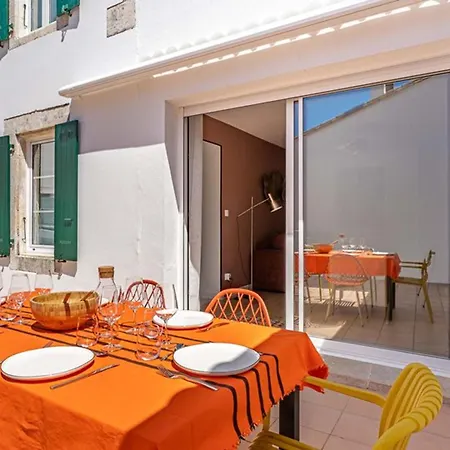 Maison Carmina Ile De Re Proche Port, Jardin, Garage - Fr-1-835-10 Semesterbostad